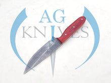 Load image into Gallery viewer, Handmade 1095 Steel Acid Wash Blade Hunting Knife with Wood Handle 10'' - Cowboyknives by AGKNIVESUSA