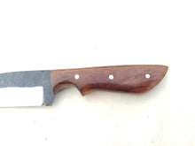 Load image into Gallery viewer, Handmade 1095 Steel Blade Hunting Knife with Wood Handle 10'' - Cowboyknives by AGKNIVESUSA