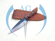 Load image into Gallery viewer, Handmade 1095 Steel Blade Hunting Knife with Wood Handle 10'' - Cowboyknives by AGKNIVESUSA