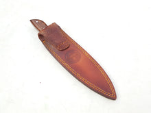 Load image into Gallery viewer, Handmade 1095 Steel Acid Wash Blade Hunting Knife with Wood Handle 10'' - Cowboyknives by AGKNIVESUSA