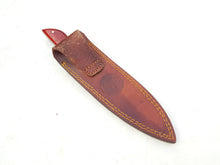 Load image into Gallery viewer, Handmade 1095 Steel Acid Wash Blade Hunting Knife with Wood Handle 10'' - Cowboyknives by AGKNIVESUSA