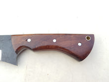 Load image into Gallery viewer, Handmade 1095 Steel Blade Hunting Knife with Wood Handle 10'' - Cowboyknives by AGKNIVESUSA