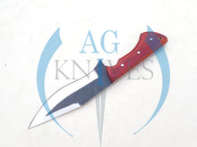 Load image into Gallery viewer, Handmade 1095 Steel Blade Hunting Knife with Wood Handle 10'' - Cowboyknives by AGKNIVESUSA