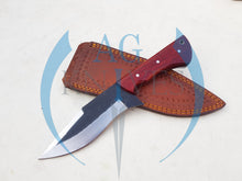 Load image into Gallery viewer, Handmade 1095 Steel Blade Hunting Knife with Wood Handle 10'' - Cowboyknives by AGKNIVESUSA