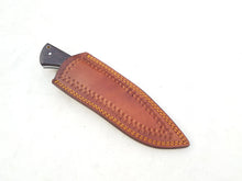 Load image into Gallery viewer, Handmade 1095 Steel Acid Wash Blade Hunting Knife with Wood Handle 10'' - Cowboyknives by AGKNIVESUSA