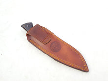 Load image into Gallery viewer, Handmade 1095 Steel Acid Wash Blade Hunting Knife with Wood Handle 10'' - Cowboyknives by AGKNIVESUSA