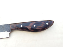 Load image into Gallery viewer, Handmade 1095 Steel Tanto Blade Hunting Knife with Wood Handle 10'' - Cowboyknives by AGKNIVESUSA