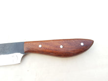 Load image into Gallery viewer, Handmade 1095 Steel Tanto Blade Hunting Knife with Wood Handle 10'' - Cowboyknives by AGKNIVESUSA