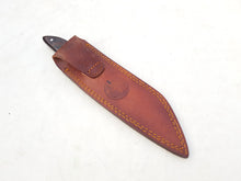 Load image into Gallery viewer, Handmade 1095 Steel Tanto Blade Hunting Knife with Wood Handle 10'' - Cowboyknives by AGKNIVESUSA