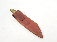 Load image into Gallery viewer, Handmade 1095 Steel Tanto Blade Hunting Knife with Color Sheet Handle 10'' - Cowboyknives by AGKNIVESUSA