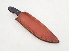 Load image into Gallery viewer, Handmade 1095 Steel Blade Hunting Knife with Wood Handle 10'' - Cowboyknives by AGKNIVESUSA