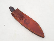 Load image into Gallery viewer, Handmade 1095 Steel Blade Hunting Knife with Wood Handle 10'' - Cowboyknives by AGKNIVESUSA