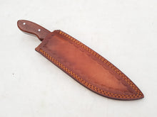 Load image into Gallery viewer, Handmade 1095 Steel Blade Hunting Knife with Wood Handle 10'' - Cowboyknives by AGKNIVESUSA