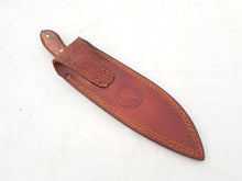 Load image into Gallery viewer, Handmade 1095 Steel Blade Hunting Knife with Wood Handle 10'' - Cowboyknives by AGKNIVESUSA