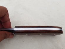 Load image into Gallery viewer, Handmade 1095 Steel Tanto Blade Hunting Knife with Wood Handle 8.5'' - Cowboyknives by AGKNIVESUSA