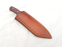 Load image into Gallery viewer, Handmade 1095 Steel Tanto Blade Hunting Knife with Wood Handle 8.5'' - Cowboyknives by AGKNIVESUSA