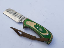 Load image into Gallery viewer, Fixed Blade Handmade Cowboy Bull Cutter Belt Knife with Leather Sheath Gift for Men, Women, Friends, Husband,Father - Cowboyknives by AGKNIVESUSA