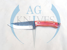 Load image into Gallery viewer, Handmade High Carbon Steel Hunting Skinner Knife with Color Sheet Handle - Cowboyknives by AGKNIVESUSA