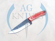 Load image into Gallery viewer, Handmade High Carbon Steel Hunting Skinner Knife with Color Sheet Handle - Cowboyknives by AGKNIVESUSA