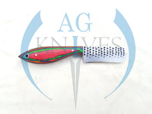 Load image into Gallery viewer, Fixed Blade Handmade Cowboy Belt Knife with Leather Sheath Gift for Men Father 7'' - Cowboyknives by AGKNIVESUSA