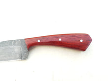 Load image into Gallery viewer, Handmade High Carbon Steel Hunting Skinner Knife with Wood Handle 9'' - Cowboyknives by AGKNIVESUSA