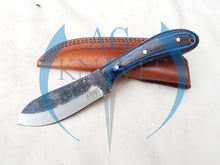 Load image into Gallery viewer, lot of 5 Handmade High Carbon Steel Hunting Skinner Knives 9'' - Cowboyknives by AGKNIVESUSA