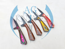 Load image into Gallery viewer, lot of 5 Handmade High Carbon Steel Hunting Skinner Knives 9'' - Cowboyknives by AGKNIVESUSA
