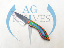 Load image into Gallery viewer, Handmade High Carbon Steel Hunting Skinner Knife with Color Sheet Handle 9'' - Cowboyknives by AGKNIVESUSA
