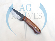 Load image into Gallery viewer, Handmade High Carbon Steel Hunting Skinner Knife with Wood Handle 9'' - Cowboyknives by AGKNIVESUSA