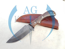 Load image into Gallery viewer, lot of 3 Handmade High Carbon Steel Hunting Skinner Knives with Wood Handle 9'' - Cowboyknives by AGKNIVESUSA