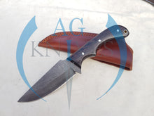 Load image into Gallery viewer, lot of 3 Handmade High Carbon Steel Hunting Skinner Knives with Wood Handle 9'' - Cowboyknives by AGKNIVESUSA