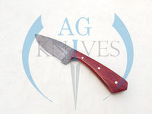 Load image into Gallery viewer, Handmade High Carbon Steel Hunting Skinner Knife with Wood Handle 9'' - Cowboyknives by AGKNIVESUSA