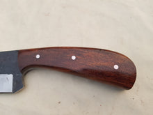 Load image into Gallery viewer, Handmade High Carbon Steel Viking Seax Knife with Wood Handle 13'' - Cowboyknives by AGKNIVESUSA