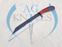 Load image into Gallery viewer, Handmade High Carbon Steel Viking Seax Knife with Wood Handle 13'' - Cowboyknives by AGKNIVESUSA