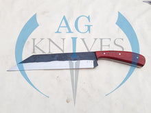 Load image into Gallery viewer, Handmade High Carbon Steel Viking Seax Knife with Wood Handle 13'' - Cowboyknives by AGKNIVESUSA