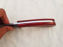 Load image into Gallery viewer, Handmade High Carbon Steel Viking Seax Knife with Wood Handle 13'' - Cowboyknives by AGKNIVESUSA