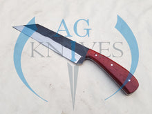 Load image into Gallery viewer, Handmade High Carbon Steel Viking Seax Knife with Wood Handle 13'' - Cowboyknives by AGKNIVESUSA
