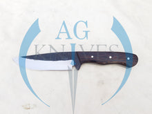 Load image into Gallery viewer, Handmade 1095 Steel Hunting Knife with Wood handle 10'' - Cowboyknives by AGKNIVESUSA