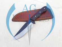 Load image into Gallery viewer, Handmade 1095 Steel Hunting Knife with Wood handle 10'' - Cowboyknives by AGKNIVESUSA