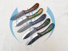 Load image into Gallery viewer, lot of 5 Handmade High Carbon Steel Hunting Skinner Knives 9&#39;&#39; - Cowboyknives by AGKNIVESUSA
