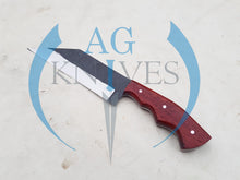 Load image into Gallery viewer, Handmade High Carbon Steel Viking Seax Knife Blade with Wood  Handle 13&#39;&#39; - Cowboyknives by AGKNIVESUSA
